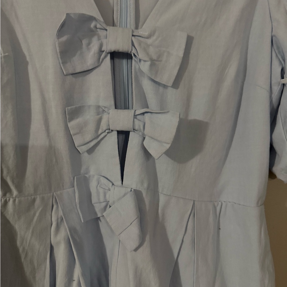 Mable Baby Blue Romper - Picture 2 of 6